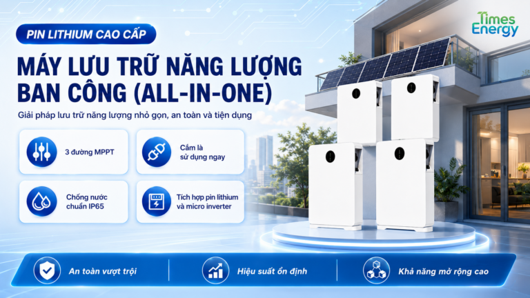 MÁY LƯU TRỮ NĂNG LƯỢNG BAN CÔNG  (ALL-IN-ONE)