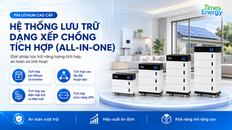 HỆ THỐNG LƯU TRỮ DẠNG XẾP CHỒNG TÍCH HỢP (ALL-IN-ONE)