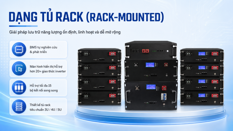 DẠNG TỦ RACK (RACK-MOUNTED)